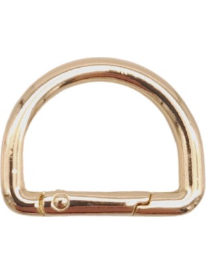 Kadınlar İçin Angel Çanta Aksesuar Light Gold Renk Yaylı D Halka 1 Adet