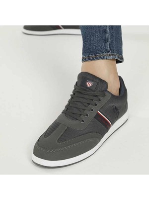 U.S. Polo Assn. Us Polo Assn Kares 4fx Erkek Sneaker Ayakkabı 101500706-2GRI