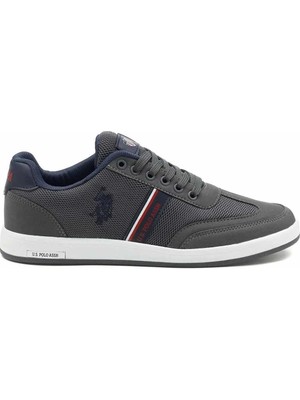 U.S. Polo Assn. Us Polo Assn Kares 4fx Erkek Sneaker Ayakkabı 101500706-2GRI