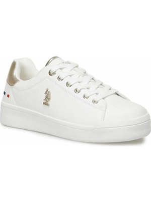 U.S. Polo Assn. Kadın Sneakers Pelo 4 Fx Kadın Sneaker Ayakkabı 101532516-1BEJ