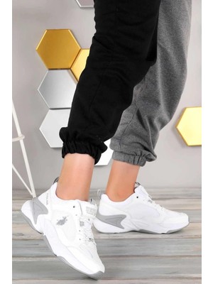 U.S. Polo Assn. Maybe B-2 Kadın Günlük Spor Ayakkabı 100605072-2BEYAZ