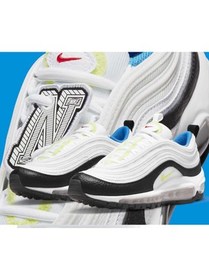 Nike Air Max 97 Kadın Günlük Spor Ayakkabı NK0980-100-BEYAZ