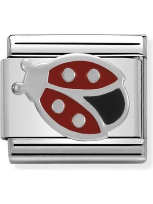 Nomination Composable Classic Dekoratif Link - Semboller - Uğur Böceği - (15 Ladybird) 925 Gümüş