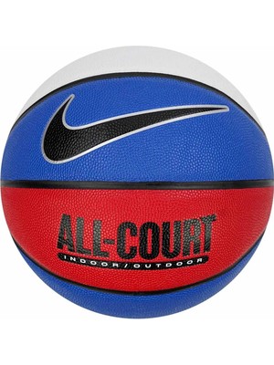 Nike Everday All Court 8p Deflated Unisex Basketbol Topu N.100.4369.470.07-Çok Renkli