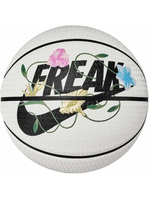 Nike Playground Antetokounmpo Unisex Basketbol Topu 7 Numara Bej Renk N.100.4139.129.07