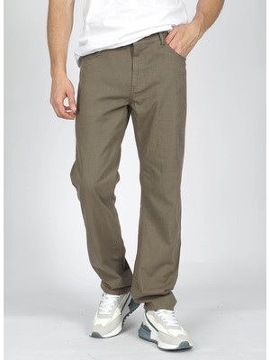 Lee Cooper Normal Bel Straight Haki Erkek Chino Pantolon 242 Lcm 221002 Rıcky Nd 1 Haki