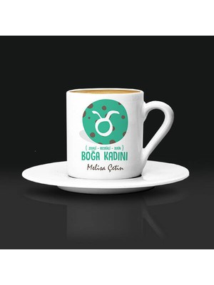 Hediyemen Boğa Burcu Kadınına Hediye Türk Kahvesi Fincanı