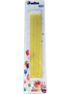 Mumay Uzun Mum 20CM Sarı