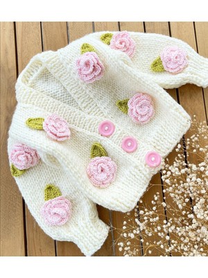 Şifa Atelier El Örgüsü Bebek Hırka