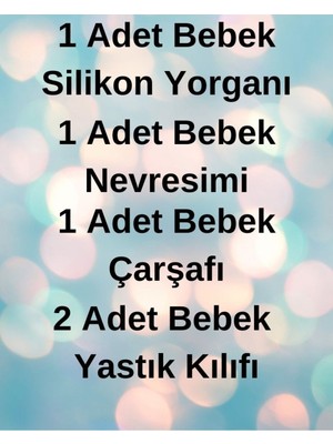 Nc World Silikon Yorganlı Bebek Uyku Seti - Kız Çocuğu