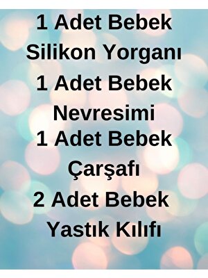 Nc World Silikon Yorganlı Bebek Uyku Seti - Pilot Ayıcık