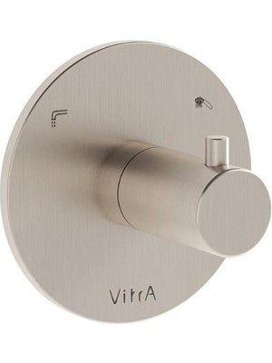 VitrA Origin Ankastre 2 Yollu Yönlendirici Fırçalı Nikel A4285734