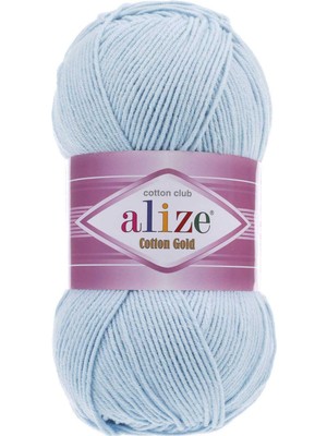 Alize Cotton Gold 513 Kristal Mavi El Örgü Ipi 100 Gr.