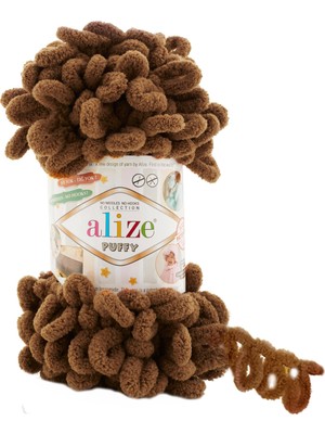 Alize 5 Adet Alize Puffy 321 Kahve Moka berra