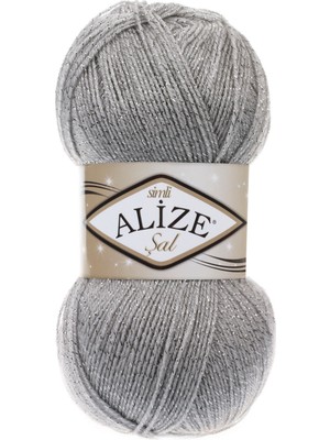 Alize 5 Adet Alize Şal Sim 21 Gri