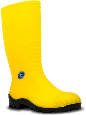 Palalı S4 Pvc Çelik Burunlu Emniyet Çizmesi