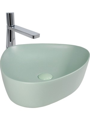 Paluci Doğa Multi Matt Light Green Çanak Lavabo