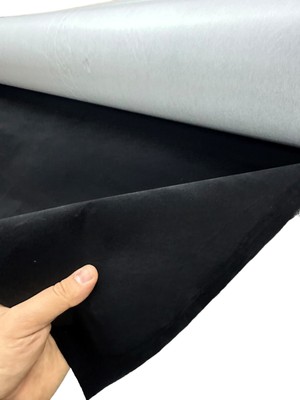 Plush Studio Yapışkanlı Süet Kadife Kumaş 150CM x 100 cm Iz Yapmaz Kadife Kumaş, Ev Tekstili