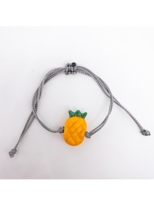 Hanecambaz Ananas Bileklik Murano Cam El Yapımı