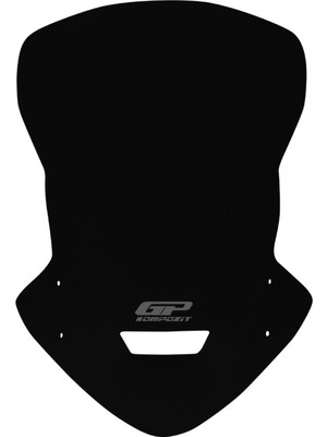 GP Kompozit Suzuki İnazuma 2012-2016 Uyumlu Tur Camı Siyah 48 cm