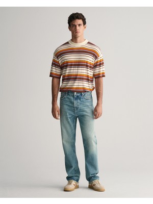 Gant Erkek Lacivert Loose Fit Jean 1000302.961