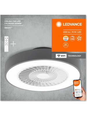 Ledvance Smart Wifi Akıllı Tavan Vantilatörü 78w Led Işık