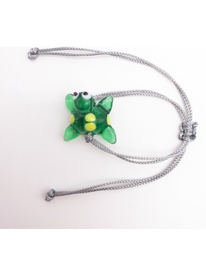 Hanecambaz Murano Cam Yeşil Karetta Bileklik