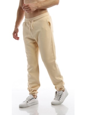 Polo State Erkek Eşofman Altı Krem