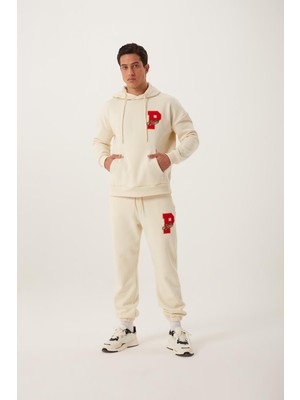 Polo State Erkek P Nakışlı Alt-Üst Takım  Bej