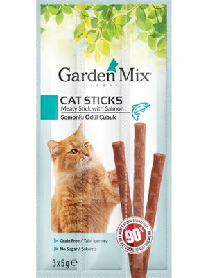 Garden Mix Gardenmix Somonlu Kedi Stick Ödül 3x5g