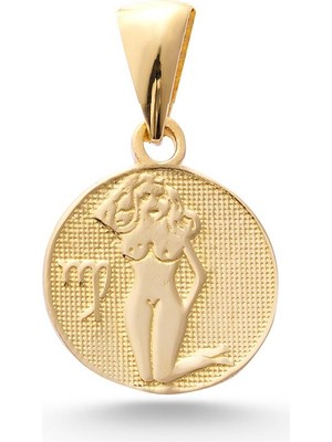 Sefa Gold 14 Ayar Altın Başak Burcu Kolye Ucu