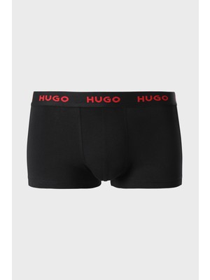 Hugo Streç Pamuklu 3 Pack Boxer Erkek Boxer 50480170 306