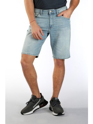 Lee Cooper Elyo Erkek Jean Şort Mandie Db Light