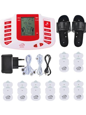 Acura Ac-833 Ultra Masaj Aleti – 16 Ped, Dijital Ekran,  Ayarlanabilir Titreşimli Ergonomik Tasarım