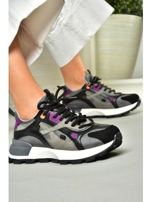 Fox Shoes S312213509 Siyah Spor Ayakkabı Sneakers