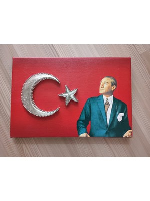 Hediyecim Filografi Bayrak ve  Atatürk