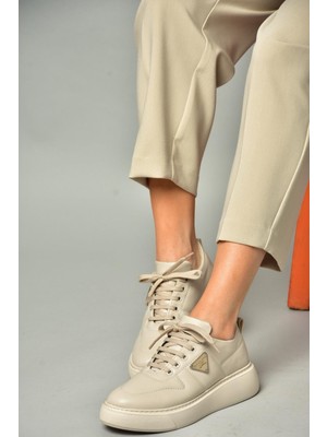 Fox Shoes S274048309 Bej Spor Ayakkabı Sneakers