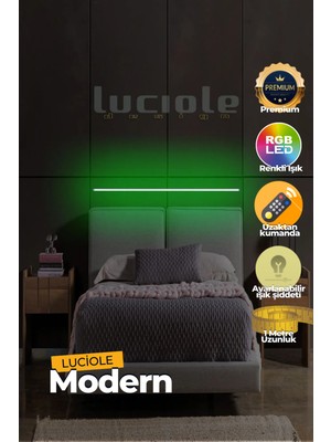 Luciole Uzaktan Kumandalı LED  Yatak Üstü Tv Yanı Oturma Odası Rgb Çok Renkli  LCSRT25