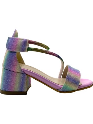 Tuğba Ortopedi 796 Kız Çocuk Topuklu Abiye Ayakkabı