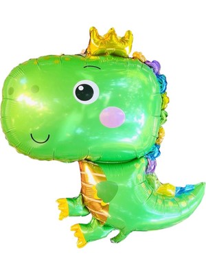 Kidspartim Sevimli Dinozor Folyo Balon 65X80 cm