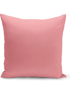 Bertille Home Düz Renk Dijital Baskılı Kırlent Kılıfı