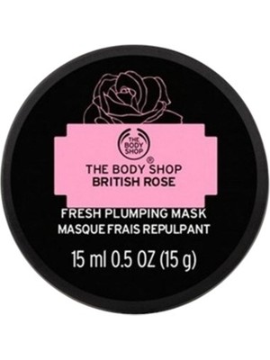 The Body Shop  British Rose - Besleyici ve Nemlendirici Maske 15 ml