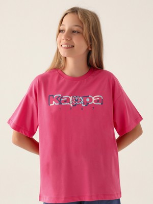 Kappa Kız Çocuk Pembe T-Shirt