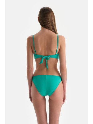 Dagi Mint Yeşili Straplez Kaplı Bikini Üst