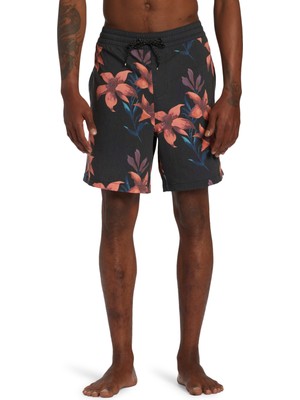 Billabong Siyah Erkek Normal Bel Şort Mayo ABYJV00122_SUNDAYS Layback