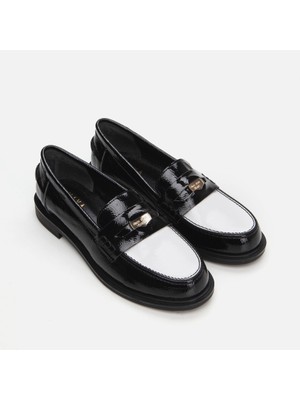 Yaya 01AYY287510A100 SIYAH Yaya Kadın Loafer