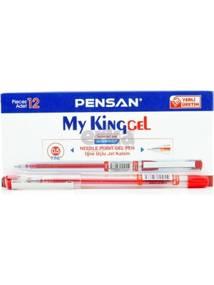 Pensan Jel Kalem My-King 0.5 Mm Kırmızı