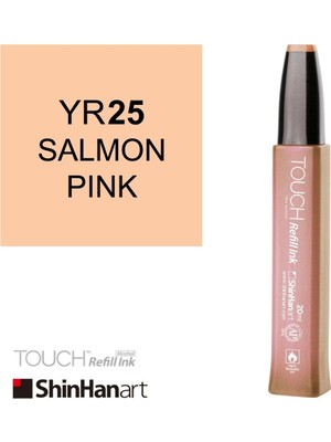 Shinhan Art Touch Ink Alkol Bazlı Mürekkep 20ML YR25 Salmon Pink