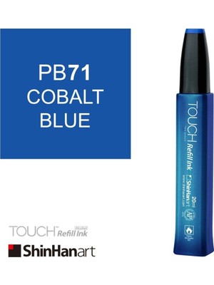 Shinhan Art Touch Ink Alkol Bazlı Mürekkep 20ML PB71 Cobalt Blue