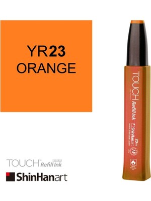 Shinhan Art Touch Ink Alkol Bazlı Mürekkep 20ML YR23 Orange